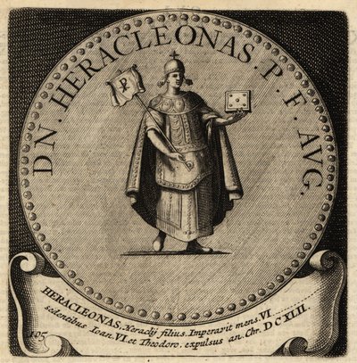 Portrait of Byzantine Emperor Heraklonas by Netherlandish School