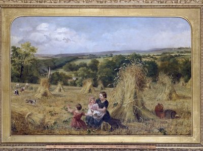 The Harvest Field, 1857-1858 by Nevil Oliver Lupton