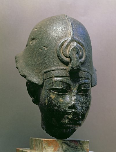 Head of Amenophis III by New Kingdom Egyptian