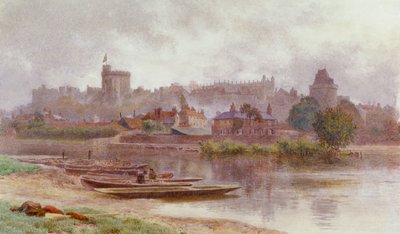 Windsor Castle in the Gloom by Newton Benett