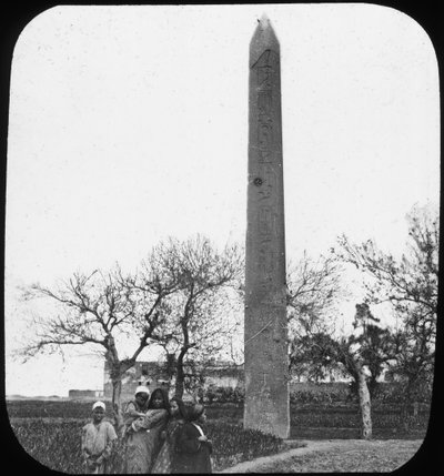 Obelisk, Heliopolis, Egypt by Newton and Co