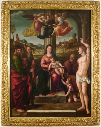 Holy Conversation by Niccolò Pisano