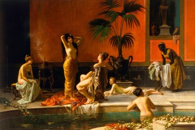 N. Cecconi, Pompeian Bath by Niccolo Cecconi