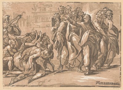 Christ Healing Lepers by Niccolo Vicentino