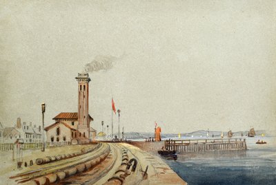 Atmospheric Railway at Star Cross by Nicholas Condy