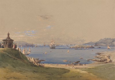 Plymouth Sound from the Hoe by Nicholas Condy