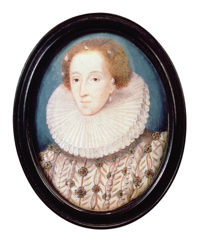 Miniature of Queen Elizabeth I by Nicholas Hilliard