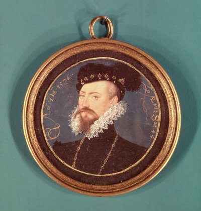 Robert Dudley, Earl of Leicester, 1576 by Nicholas Hilliard