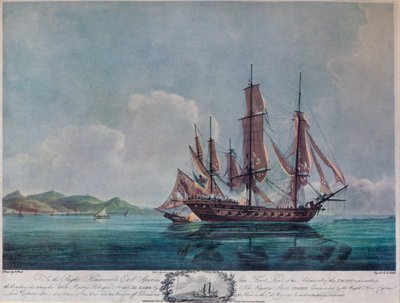 The Speedy and El Gamo, c1802 by Nicholas Pocock