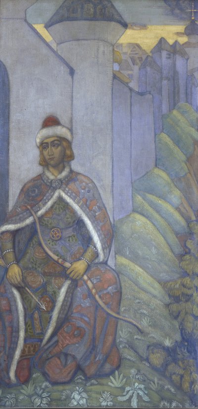 A Knight by Nikolai Konstantinowitsch Roerich