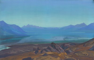 Dangra Yumtso by Nicholas Roerich