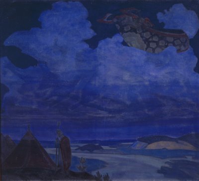 Flying Carpet, 1916 by Nicholas Roerich