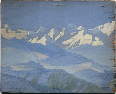Himalayas, 1928 by Nicholas Roerich