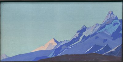 Himalayas, Evening by Nicholas Roerich