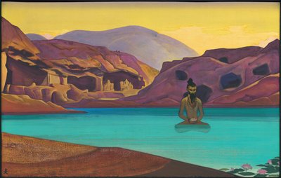 Lotus, 1933 by Nicholas Roerich