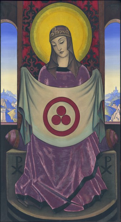 Madonna Oriflamma by Nicholas Roerich
