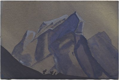 Mountain Pass, Storm by Nicholas Roerich
