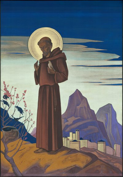 St. Francis by Nicholas Roerich