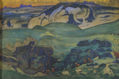 Tchud Tribe Gone Underground by Nikolai Konstantinowitsch Roerich