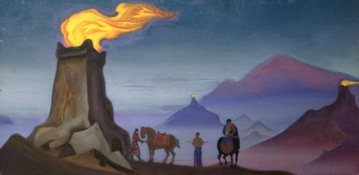 Victory Flames by Nicholas Roerich