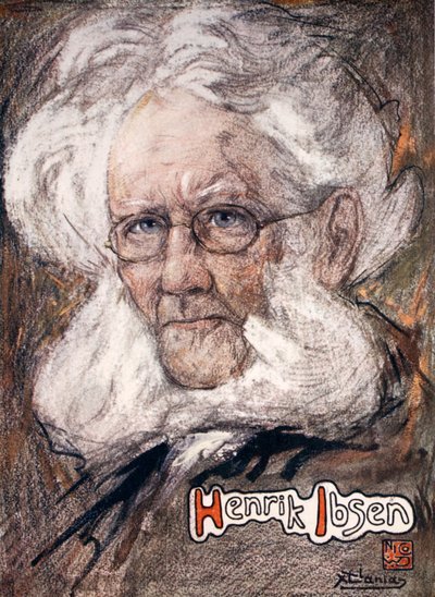 Henrik Ibsen by Nico Jungman