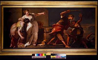 Moses & Daughter of Jerusalem by Nicolò Grassi