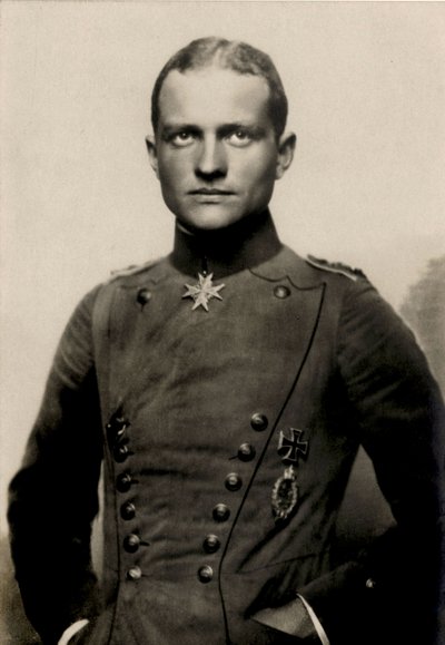 Portrait of Manfred von Richthofen by Nicola Perscheid