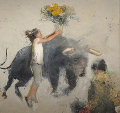 Bull with Rosa by Nicola Pucci