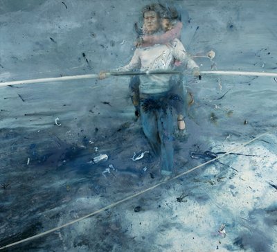 Tightrope walker by Nicola Pucci
