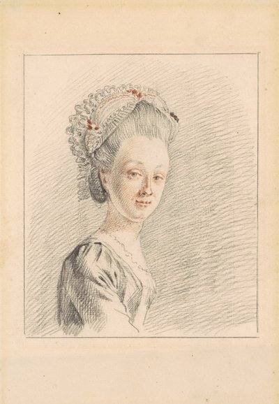 A Lady Wearing a Dormeuse Cap by Nicolaas Muys