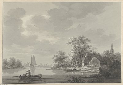 The Village of Capelle aan de IJssel by Nicolaas Wicart