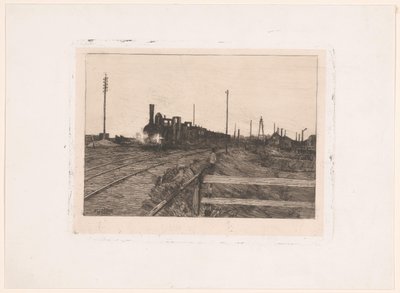 Moving Train by Nicolaas van der Waay