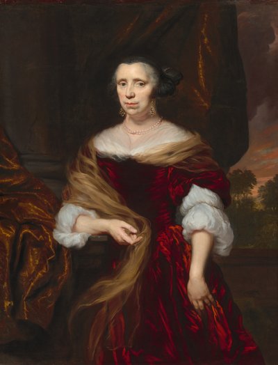 Portrait of a Lady by Nicolaes Maes