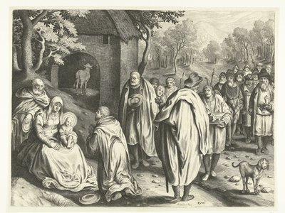 Adoration of the Magi by Nicolaes de Bruyn