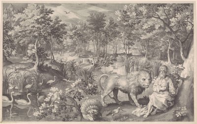 Jeremiah in the Wilderness by Nicolaes de Bruyn