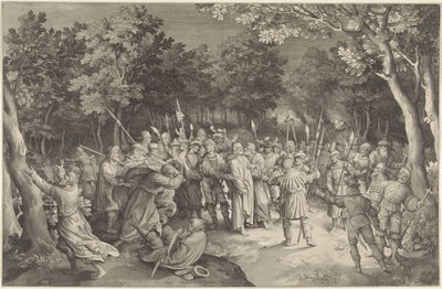 The Kiss of Judas and the Arrest of Christ by Nicolaes de Bruyn