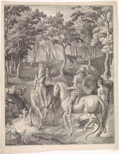 Knight, Death, and the Devil by Nicolaes de Bruyn
