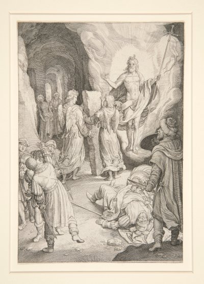 The Resurrection (Passion Series) by Nicolaes de Bruyn