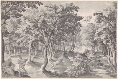 Fifth Vision of Ezra by Nicolaes de Bruyn