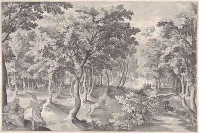 Fifth Vision of Ezra by Nicolaes de Bruyn