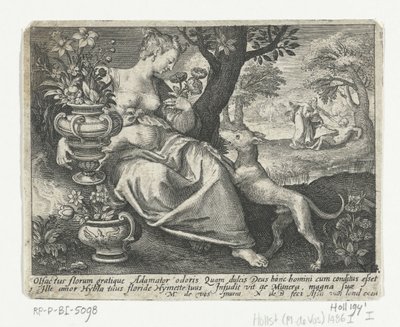 Sense of Smell (Five Senses, series title) by Nicolaes de Bruyn