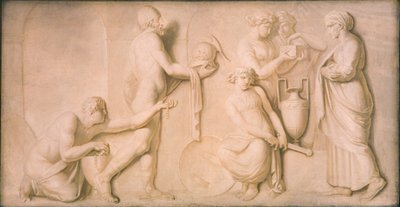 Achilles and the Daughters of Lycomedes by Nicolai Abildgaard