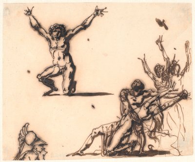 Achilles and the Maidens Mourning Patroclus