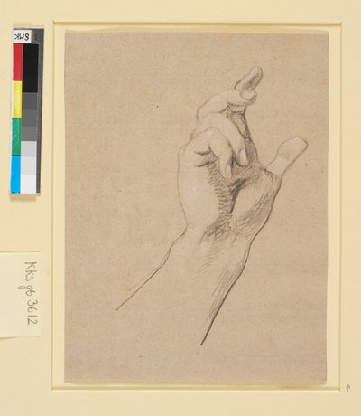Study of a Hand by Nicolai Abildgaard