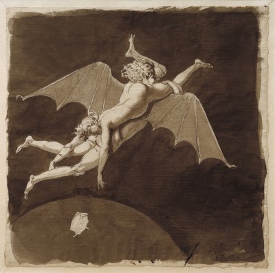 The Descent into Hell of Catherine the Great by Nicolai Abraham Abildgaard