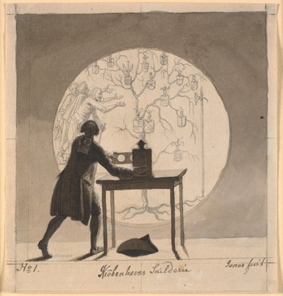 Laterna Magica, 1786-1788 by Nicolai Abraham Abildgaard