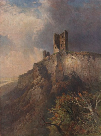 Der Drachenfels, 1923 by Nicolai Astudin