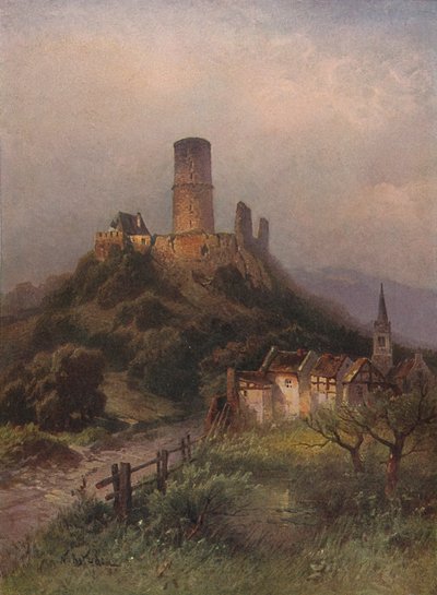 Die Godesburg, Godesburg Castle by Nicolai Astudin