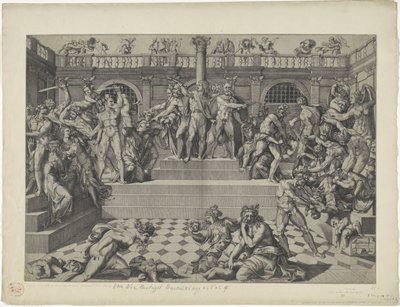 Massacre of the Innocents by Nicolas Beatrizet