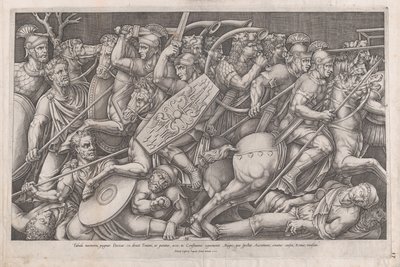 Speculum Romanae Magnificentiae: Daican War, 1553 by Nicolas Beatrizet